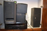 Sony Digital Audio/Video Control Center with Sony Speaker and 3 Yamaha Speakers, Has Remote