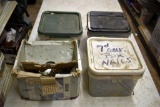 (4) Containers Nails and Screws
