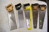 Assorted Hand Saws