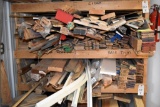 (2) Shelves Containing: Trim, Boards and More