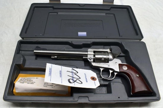 Ruger New Model single - six 17HMR revolver with case SN: 265-22855