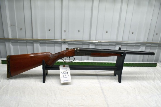 Iver Johnson 12 gauge side by side coach gun, double trigger