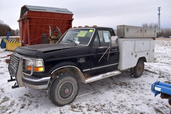 1994 Ford F250 Truck With 8' Omaha Service Body,5s