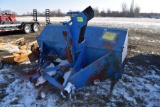 8' Snowblower 3pt., Single Auger,Hydraulic Spout,O