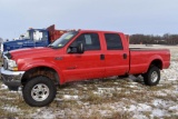 2002 Ford F350 4WD Diesel Truck, Lariat Package