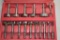 Assortment of Wood Drilling Bits in Case