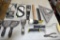 Speed Square, Dual Carabiner, Air Hose Nozzle, Mini Roller, Pry Bar and More