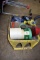 Paint Tray, Painter's Tape, and Paint Rollers