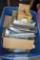 Tote Containing Assorted USP Connectors, National Handrail Bracket