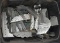 Tote Containing Assorted Simpson Strong Brackets, Post Bases