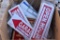 Box Containing Yard Signs: 