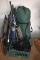 (3) Lawn Chairs, Tent, Horse Shoe Game, Assorted Outdoor Items