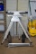 (2) Rolling Saw Horse Legs, No Top