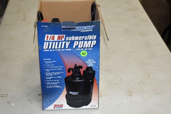 Barracuda 1/4hp Submersible Utility Pump