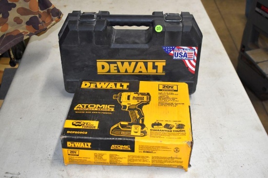 DeWalt Carrying Case, DeWalt 20V 1/4" Drive Brushless Impact Driver