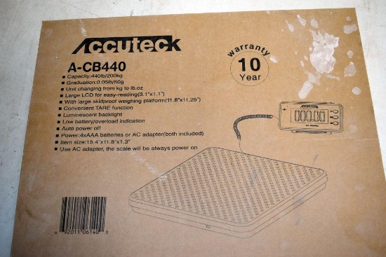 Accuteck 440 lbs. Max Digital Postal Scale