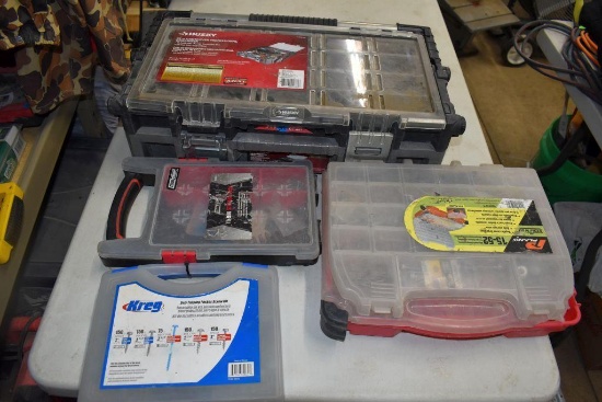 Husky Organizer Tool Box, Assorted Organizers with hardware