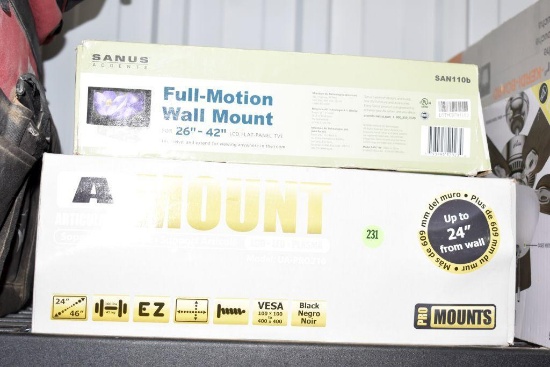 Pro Mounts Articulating Mount, Sanus Full Motion Wall Mount