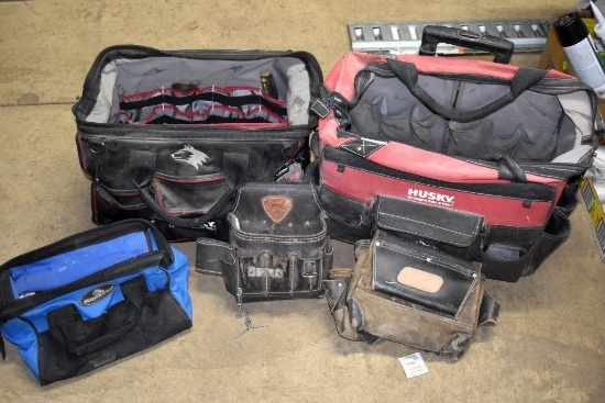 (2) Husky Tool Bags
