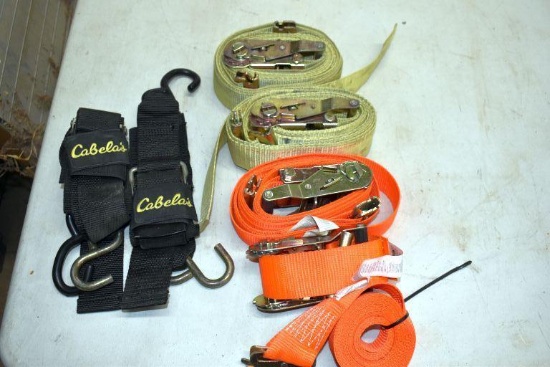 Assortment of Ratchet Straps