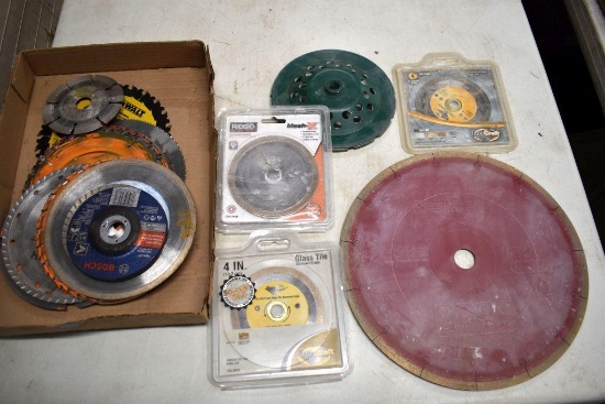 Flat Containing Assorted Blades