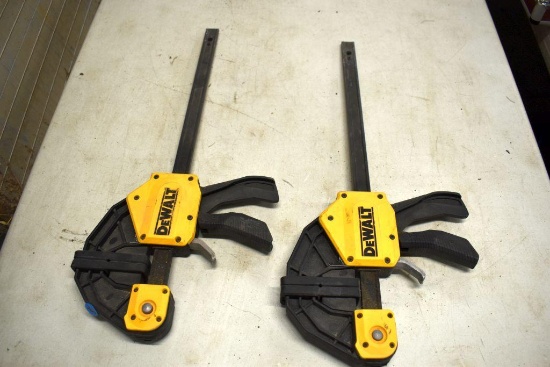 (2) DeWalt Clamps