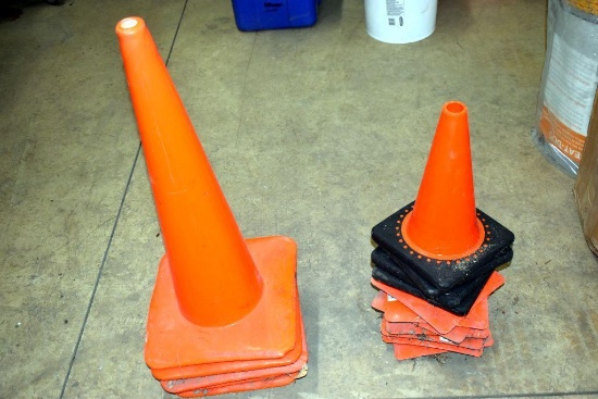 Assortment of Safety Cones