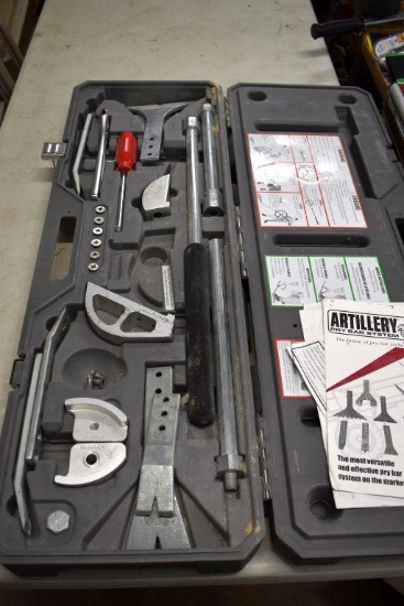 Artillery Pry Bar System in Hard Plastic Carrying Case: May Not Be Complete