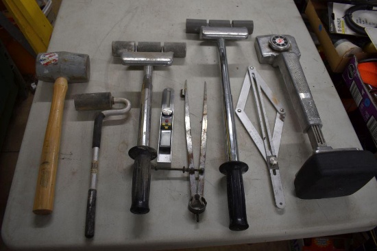 Roberts Knee Kicker, Rollers, Deadhead Mallet, and More