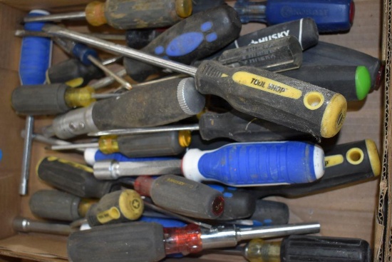 Assortment of Drivers and Screwdrivers
