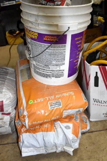 (2 Bags) Schulter All-Set Specialized Modified Mortar, Opened Vinyl Cement Patch Cement Repair