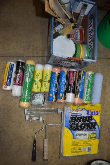 Paint Stir Sticks, Paint Roller Covers, Paint Rollers and More