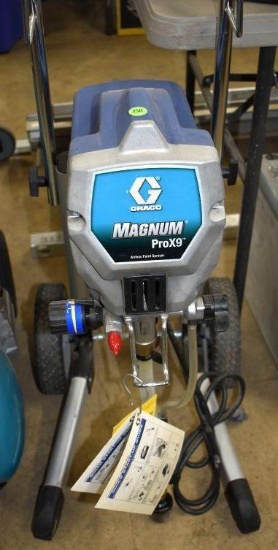 Graco Magnum Pro X9 Airless Paint Sprayer with Gun and Extra New Tips