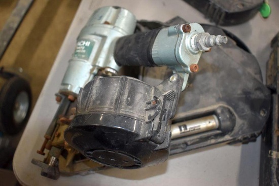 Hitachi 2" Coil Pneumatic Nail Gun PlastiTacker Plus Attachment