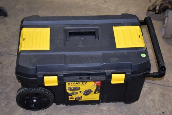 Stanley Rolling Plastic Tool Box