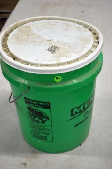 Bucket Containing Tile Spacers