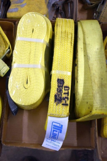 (2) 2" Recovery Straps, (1) 4" Recovery Strap