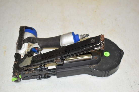 Pneumatic Staple Gun with Cross Fire Attachment
