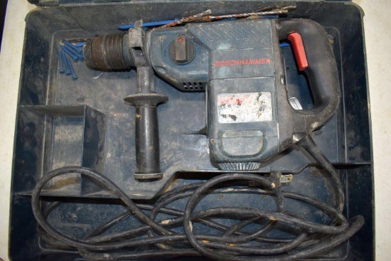 Bosch SDS+ Corded Hammer Drill with Assorted Bits and Case