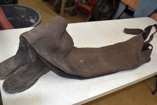 Hip Boots; Men's Size 11