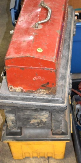 Plano Plastic Tool Box, Dura Bull Plastic Tool Box, Vermont American Metal Handled Tool Box