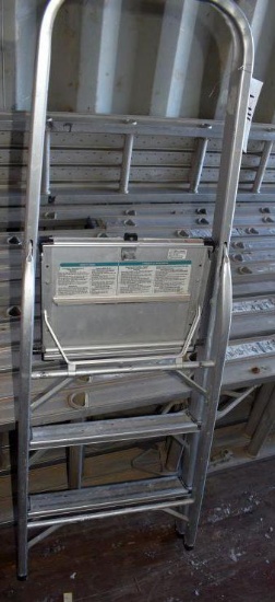 Lite Step Aluminum 3 Step Step Ladder