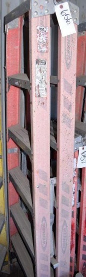Werner 6' Fiberglass Double Sided Step Ladder