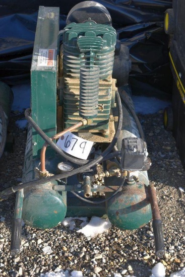 Rol-Air Portable Electric Air Compressor; Works