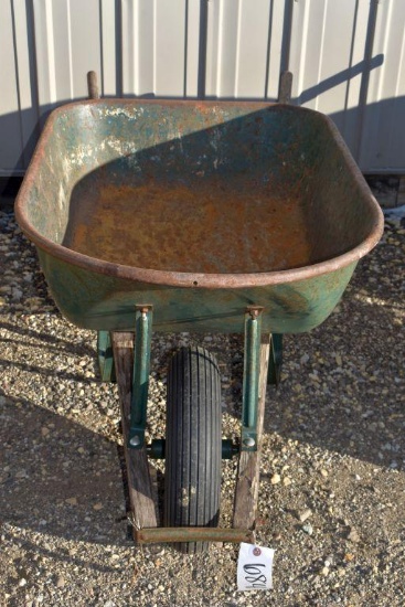 True Temper 1 Wheel Metal Wheel Barrow