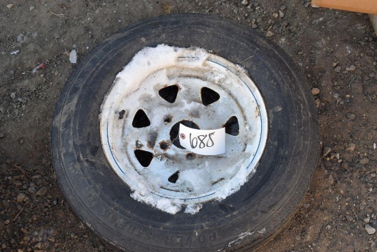 8-13 Tire on 5 Bolt Rim