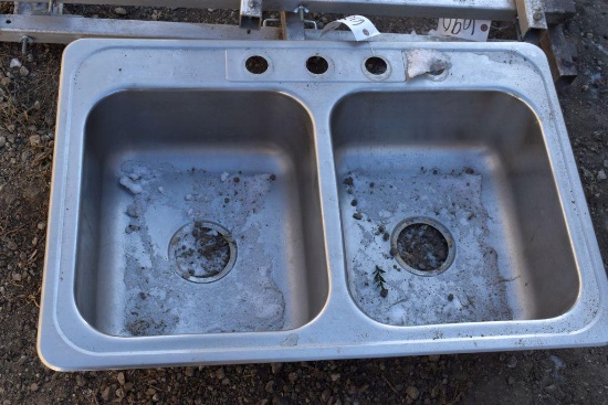 Stainless Steel 2 Bay Sink