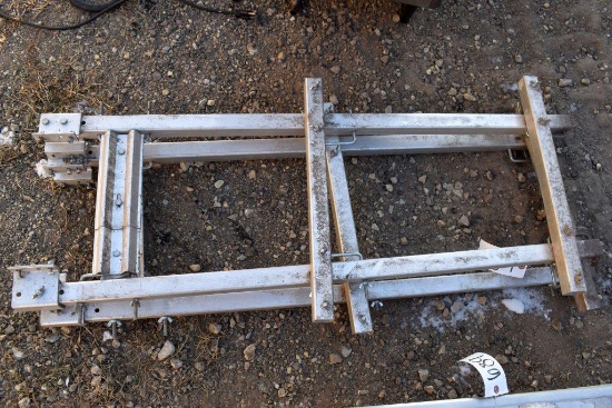 (2) Aluminum Brackets: 4'x15"