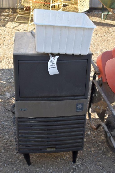 NSF Model QM30A Ice Maker Machine with Ice Bags and Ice Tray, Unknown Condition
