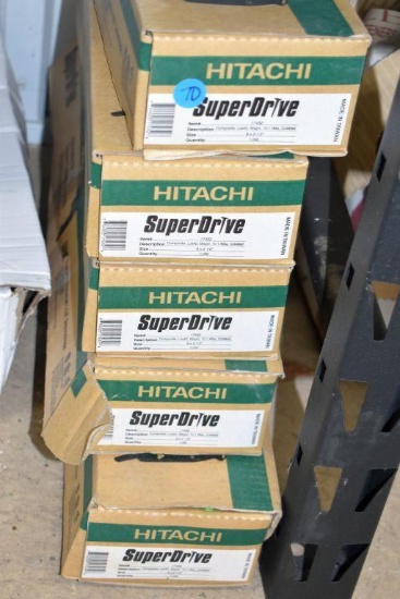 (5 Boxes) Hitachi SuperDrive 9"x2.5" Screws